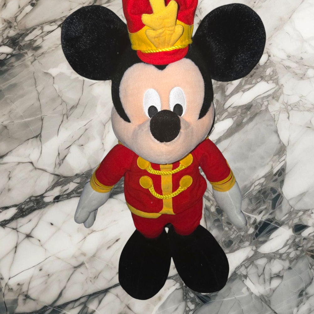 Disney Mickey Mouse Plush Toy - Red and Black